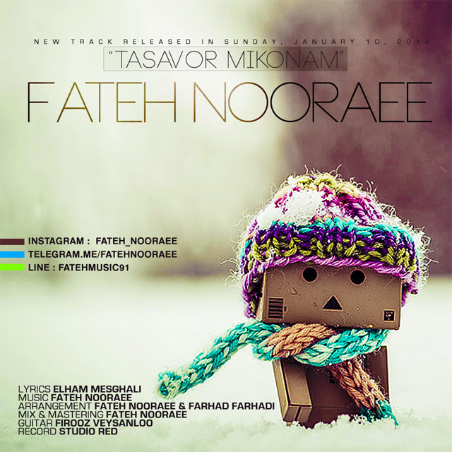 Fateh Nooraee - Tasavor Mikonam