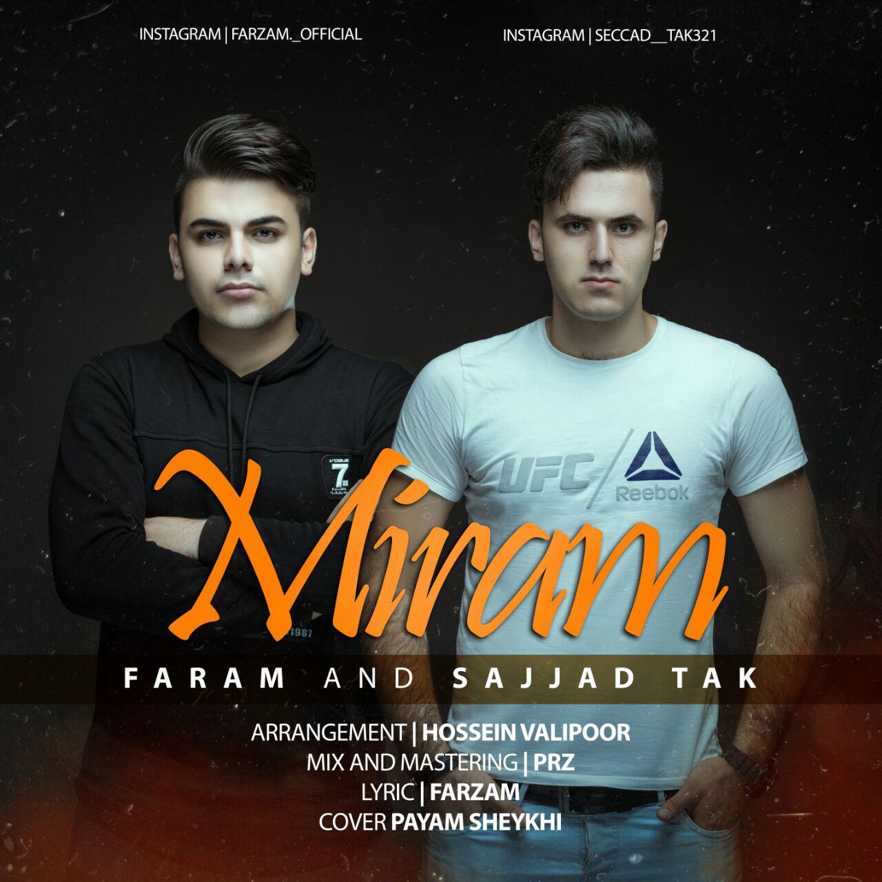 Farzam Ft Sajjad Tak - Miram